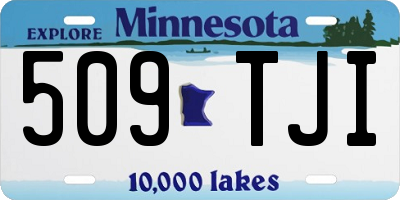 MN license plate 509TJI