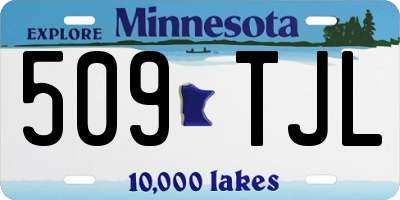 MN license plate 509TJL