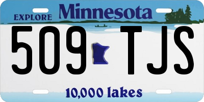 MN license plate 509TJS