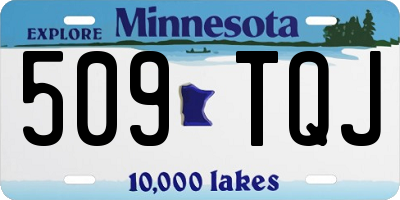MN license plate 509TQJ