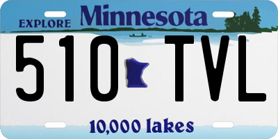 MN license plate 510TVL