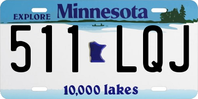 MN license plate 511LQJ