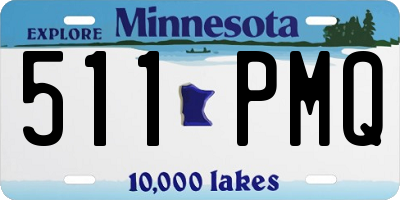 MN license plate 511PMQ