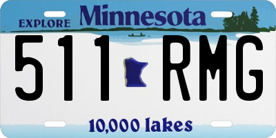 MN license plate 511RMG