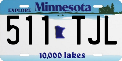MN license plate 511TJL