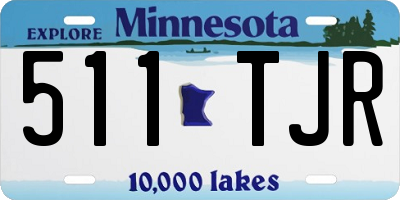 MN license plate 511TJR