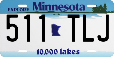 MN license plate 511TLJ