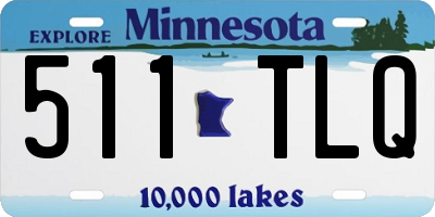 MN license plate 511TLQ