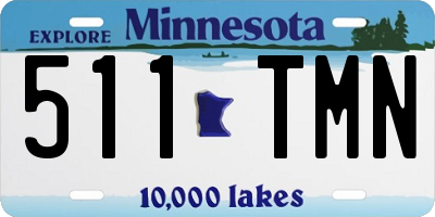 MN license plate 511TMN