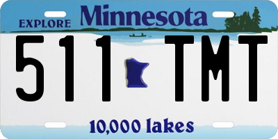 MN license plate 511TMT