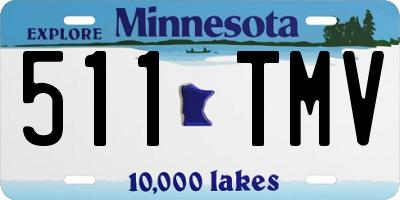 MN license plate 511TMV