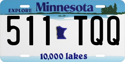 MN license plate 511TQQ