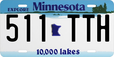 MN license plate 511TTH