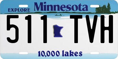 MN license plate 511TVH