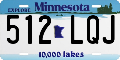 MN license plate 512LQJ