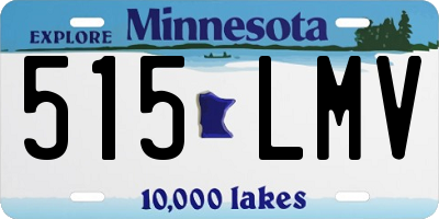 MN license plate 515LMV