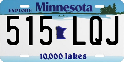 MN license plate 515LQJ
