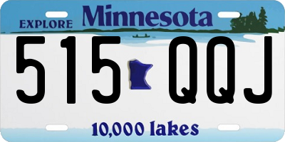 MN license plate 515QQJ