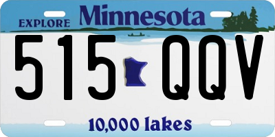 MN license plate 515QQV