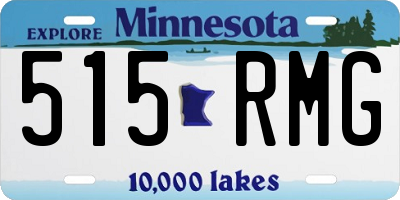 MN license plate 515RMG