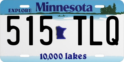 MN license plate 515TLQ