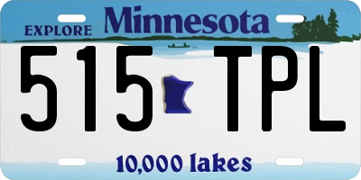 MN license plate 515TPL