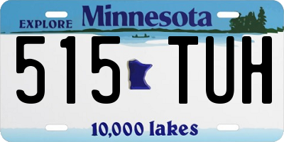 MN license plate 515TUH