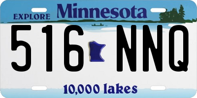 MN license plate 516NNQ