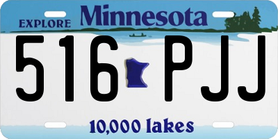 MN license plate 516PJJ