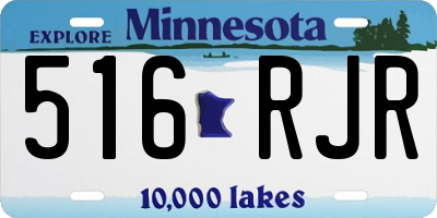 MN license plate 516RJR