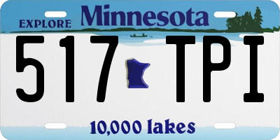 MN license plate 517TPI