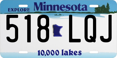 MN license plate 518LQJ