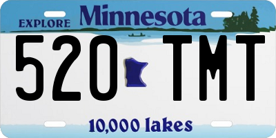 MN license plate 520TMT