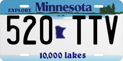MN license plate 520TTV