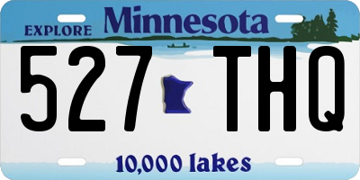 MN license plate 527THQ