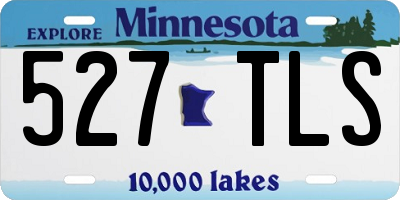MN license plate 527TLS