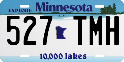 MN license plate 527TMH