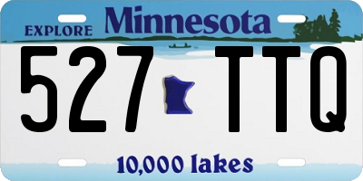 MN license plate 527TTQ