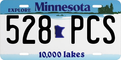MN license plate 528PCS