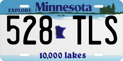 MN license plate 528TLS