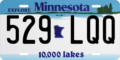 MN license plate 529LQQ