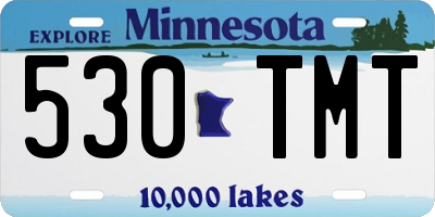 MN license plate 530TMT
