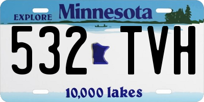MN license plate 532TVH