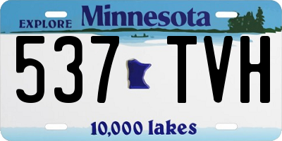 MN license plate 537TVH