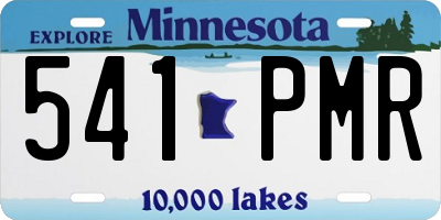 MN license plate 541PMR