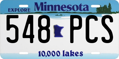 MN license plate 548PCS