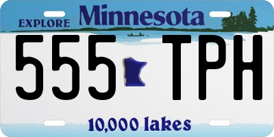 MN license plate 555TPH