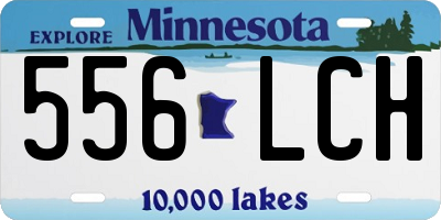 MN license plate 556LCH