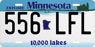 MN license plate 556LFL
