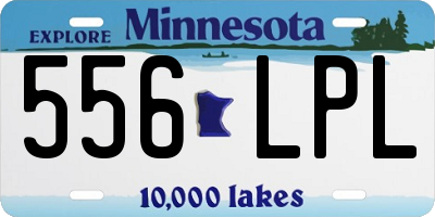 MN license plate 556LPL